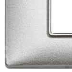 Ramka ozdobna 8M (2+2+2+2) 71mm metall.silver