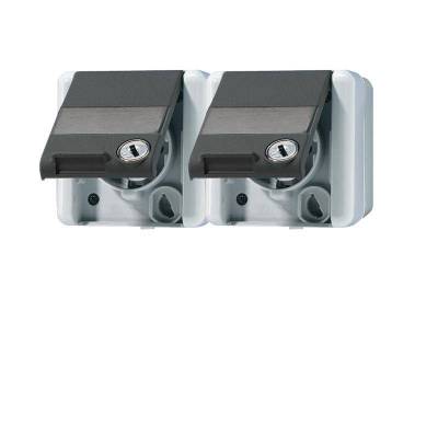 Gniazdo SCHUKO podwójne