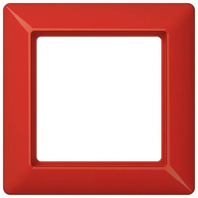 Ramka 1-krotna, czerwony