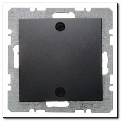 Zaślepka z elementem centralnym i mocowaniem na śruby; antracyt; B.1/B.3/B.7 Glas Numer katalogowy: 10091616