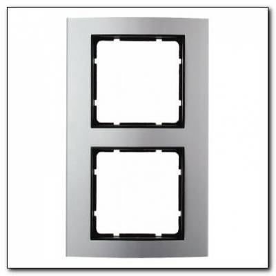 Ramka 2-krotna; alu/antracyt; B.3 Numer katalogowy: 10123004