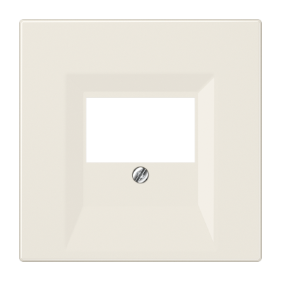 Płytka centralna TAE do gniazda głośnikowego, kremowy