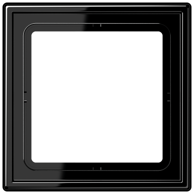 Ramka 1-krotna, czarny