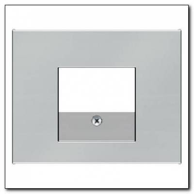 Element centralny do gniazda TAE i głosnikowego; stal szlachetna nierdzewna; K.5 Numer katalogowy: 10357004