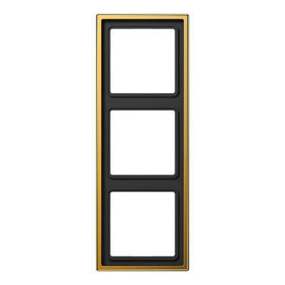 Ramka 3-krotna, pozłacany 24-karatowym złotem