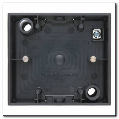 Puszka natynkowa 1-krotna; antracyt; B.1/B.3 Numer katalogowy: 10411606