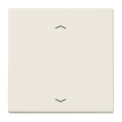 Klawisz pojedynczy z nadrukiem, kremowy