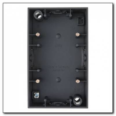 Puszka natynkowa 2-krotna; antracyt; B.1/B.3 Numer katalogowy: 10421606