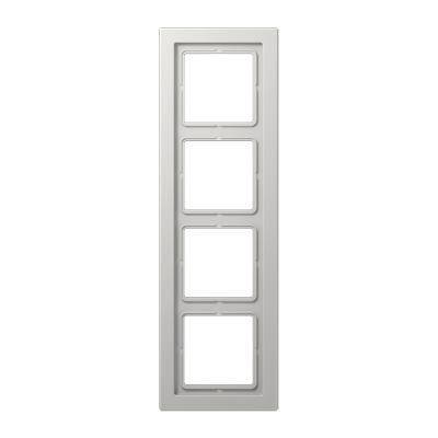 Ramka 4-krotna LS-design, szary
