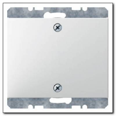 Zaślepka z elementem centralnym montowanym na śruby; śnieżnobiały; K.1 Numer katalogowy: 10457109