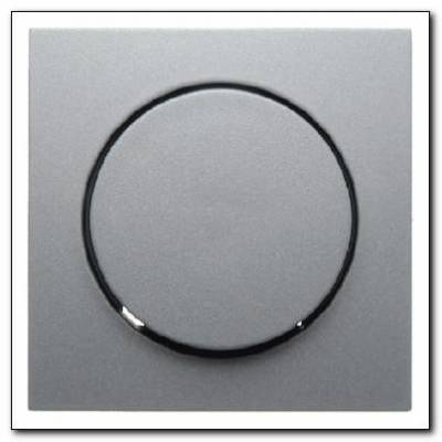 Element centralny z pokrętłem regulacyjnym do ściemniacza obrotowego; alu; B.1/B.7 Glas Numer katalogowy: 11371404