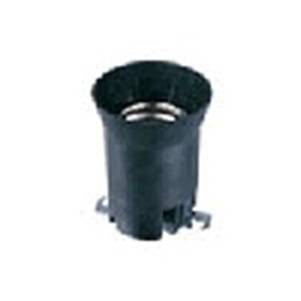 E40 lamphld +fixing bracket black