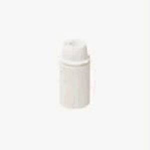 E14 lamphld threaded dome/smooth skirt w