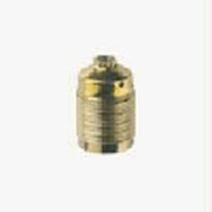E27M10x1brass lamphld thread.dome/skirt
