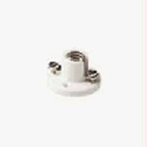 E10 lamphld porcelain base white