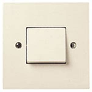 1P 10AX 1-way switch ivory