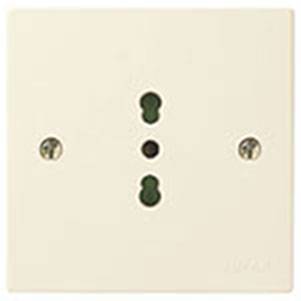 2P+E 16A P17/11 outlet ivory