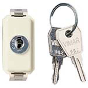 1P 10AX 1-way switch +key