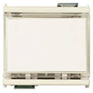 1P NO 10A 12-24V name-plate push button