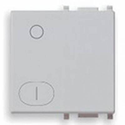 Klawisz, symbol - I/O, 2M, srebrny