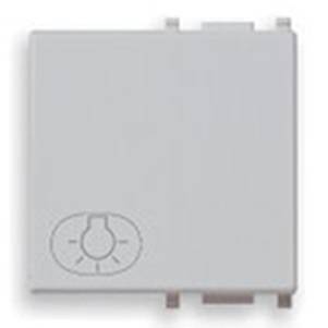 Klawisz, symbol - lampka, 2M, srebrny