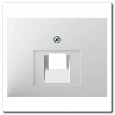 Element centralny do gniazda przyłączeniowego UAE 1-krotnego; śnieżnobiały; K.1 Numer katalogowy: 14077009