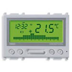 Termostat czasowy z baterią, 3M, srebrny