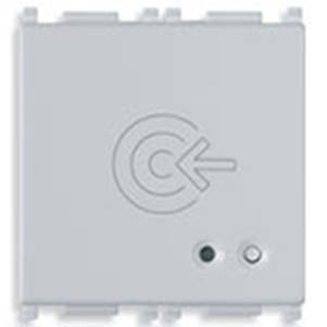 Klucz transpondera i czytnik kart, 2M, srebrny