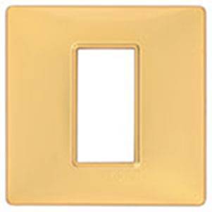 Ramka ozdobna, technopolimer, 1M, matowy złoty