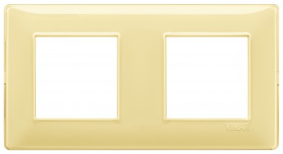 Ramka ozdobna, technopolimer 4M (2+2) 71mm Reflex cedar