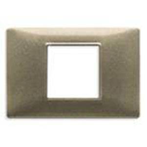 Ramka ozdobna, metal, 2M-centr., metaliczny brązowy