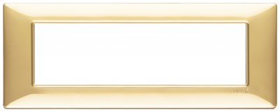 Ramka ozdobna, technopolimer, 7M, polerowany złoty