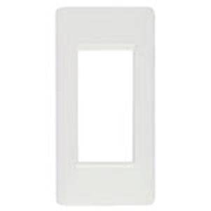 Ramka ozdobna, technopolimer, 1M, biały