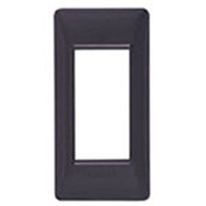 Ramka ozdobna, technopolimer, 1M, czarny