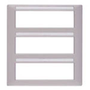 Ramka ozdobna, technopolimer, 21M, matowy nikiel