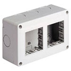 Puszka natynkowa, IP40, 4M (2x2)