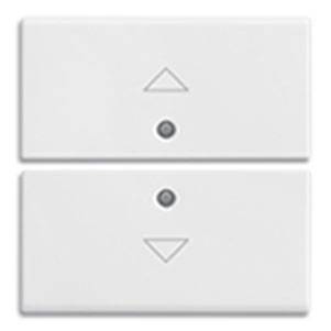 2 przyciski, 2M, symbol strzałki, biały