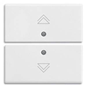 2 przyciski, 2M, symbol regulacji, biały
