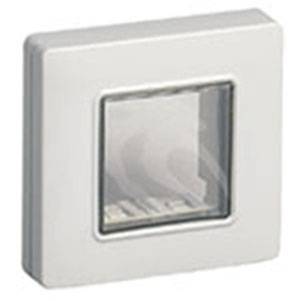 Pokrywa IP55 ze śrubami, 2M, RAL 7035