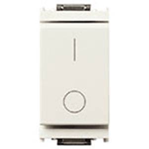 Łącznik jednobiegunowy 2P, 16AX, 1M, biały