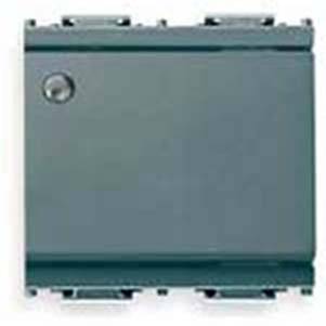 Łącznik jednobiegunowy 1P, 16AX, podświetlenie, 2M, antracyt