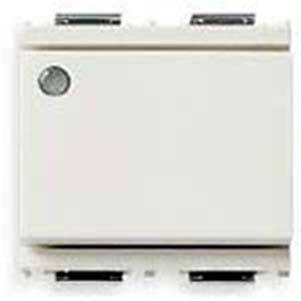 Łącznik jednobiegunowy 1P, 16AX, podświetlenie, 2M, biały