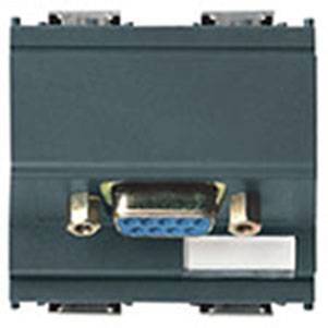 Złącze 9P, SUB-D, 2M, antracyt