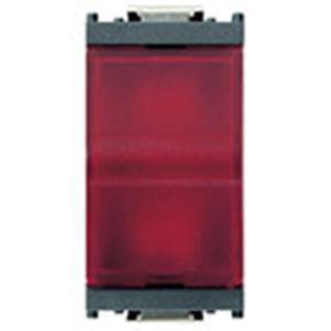 Wskaźnik świetlny pryzmatyczny, czerwony, 1M, antracyt