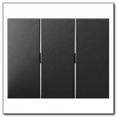 Klawisze do łącznika 3-klawiszowego; antracyt mat, lakierowany; K.1 Numer katalogowy: 14657006