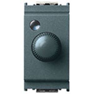 Ściemniacz, 230V, 100-500W, push, 1M, antracyt