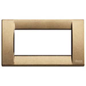 Ramka ozdobna, Classic, metal, 4M, metaliczny brązowy