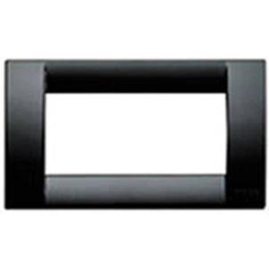 Ramka ozdobna, Classic, technopolimer, 4M, czarny