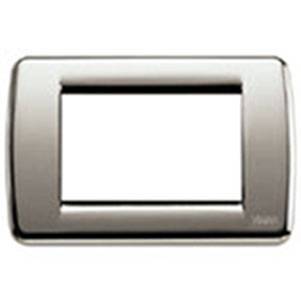 Ramka ozdobna, Round, metal, 3M, szczotkowany nikiel