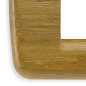 Ramka ozdobna, Round, drewno, 6M, drzewo tekowe